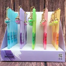 35 шт./лот светящаяся пентаграмма 0,5 мм черный кулон в виде ягоды гелевая ручка унисекс роликовый шар школьные ручки канцелярские принадлежности