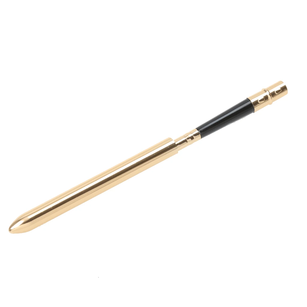 Portable Lip Brush with Lid Retractable Lipstick Brush Applicator Gold Tube Nylon Hair Cosmetic Brush Makup Tool