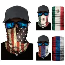 Спортивный волшебный шарф 3D Флаг Печатный активный отдых, Велоспорт бесшовный солнцезащитный головной шарф маски для лица бесшовная Бандана Велоспорт