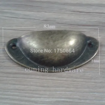 

Steel Black Cabinet Simple Shell Style Wardrobe Cupboard Drawer Pulls Handles