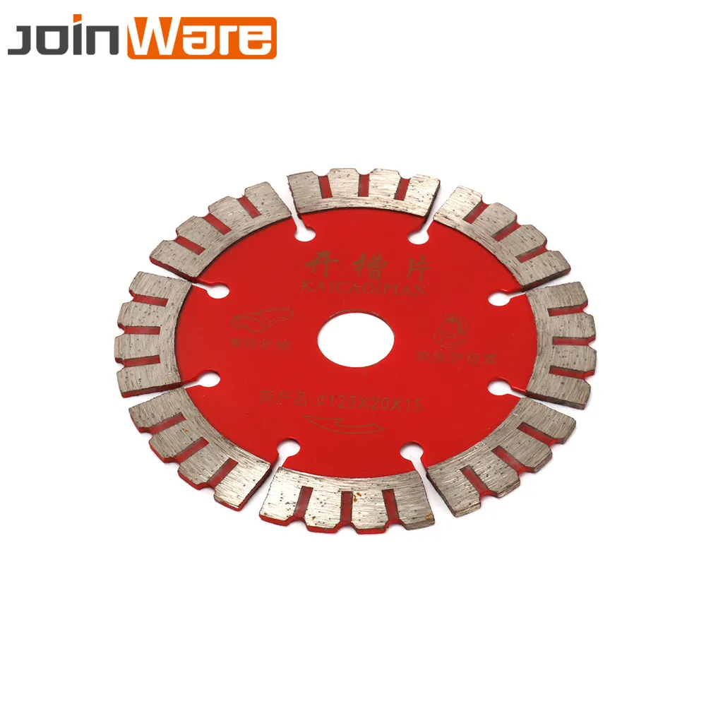 Диаметр 125 мм, диаметр 4/5 дюйма, алмазные дисковые пильные диски, режущие инструменты для бетона, гранита, керамики, ширина 15 мм