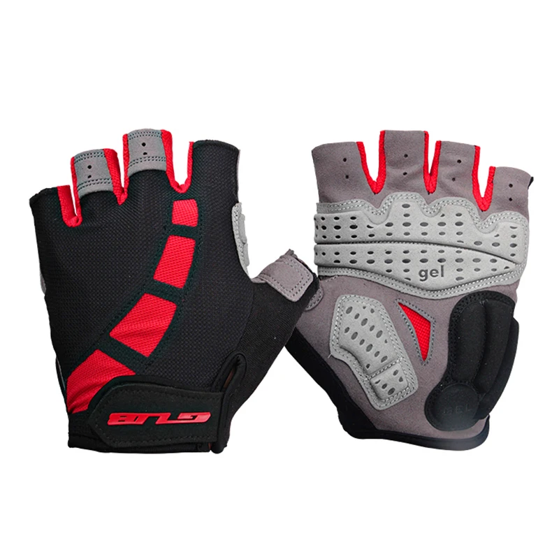 Brand GEL Bike gloves half finger Cycling bicycle glove men mountain