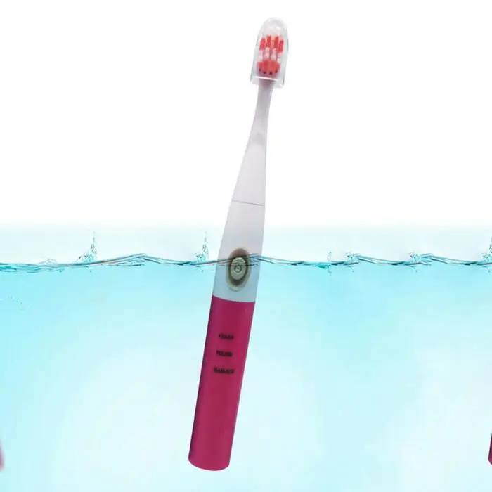 

Children Electric Toothbrush Adult Charge Rechargeable Battery Toothbrush USB with 3 Toothbrush Head for Home Travel Outdoor