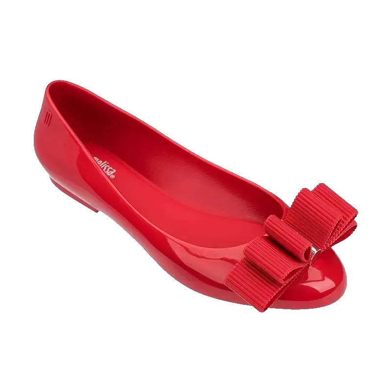melissa women jelly shoes with bow flat sandals woman ladies sandalias melissa summer female shoes melissa women jelly shoes with bow flat sandals woman ladies sandalias melissa summer female shoes