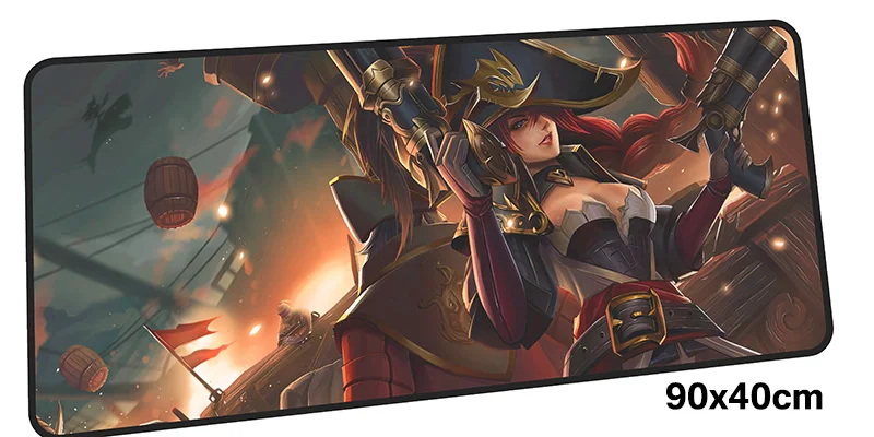 Miss fortune коврик для мыши геймер 900x400 мм notbook коврик для мыши гелевый большой игровой коврик для мыши сексуальный коврик для мыши PC стол padmouse аксессуары