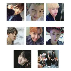 Youpop БЦ Bangtan обувь для мальчиков крылья альбом синглов мВ фото карты K-POP Self Made бумага карты Lomo автограф Фотокарта XK418
