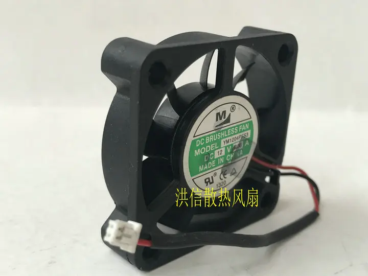 2 проводной серверный квадратный вентилятор Huaxia Hengtai YM1204PFS3 DC 12 В 0 06a 40x40x10