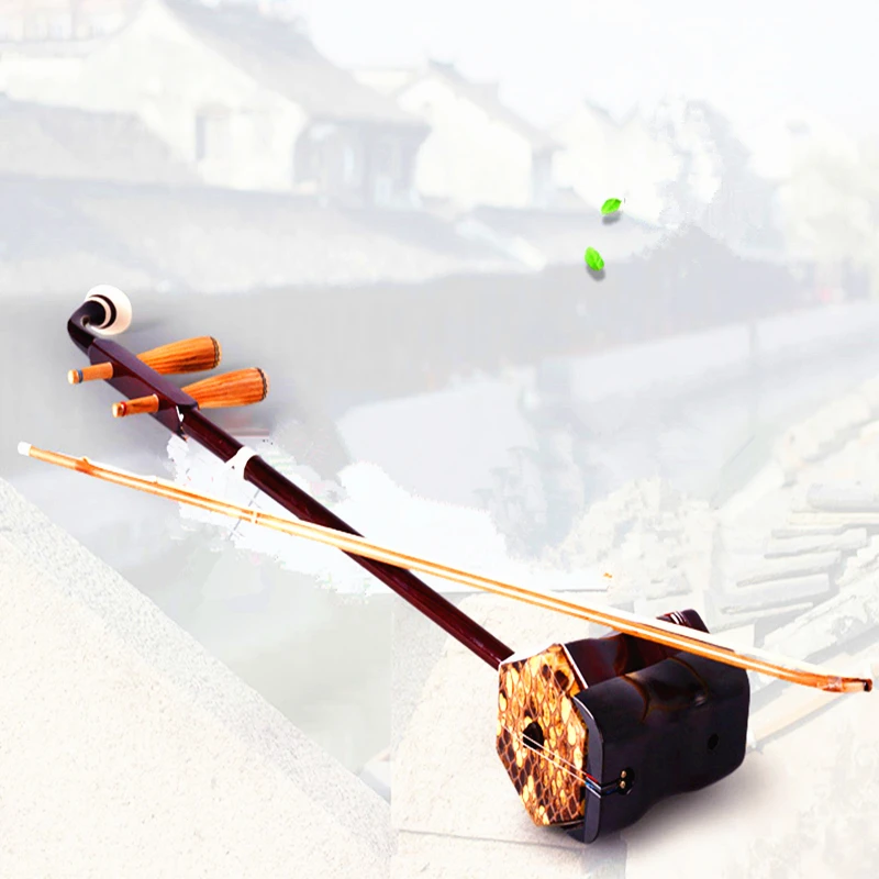 Chinese String Instrument Erhu Huqin Exclusive Engraved Code Chinese