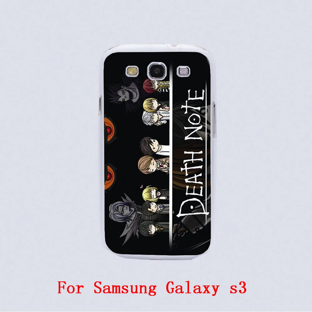 Design Cover Galaxy S3 | death note cartoon poster design black skin phone cover Design Cover Galaxy S3 | death note cartoon poster design black skin phone cover
