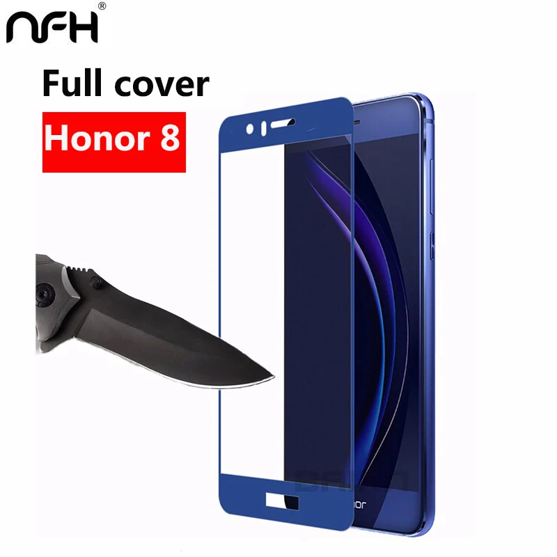 NFH 3D Премиум Закаленное стекло для Huawei Honor 8 Защитная пленка экрана чехол