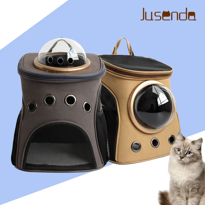 

Fashion Travel Accessory Feather Space Capsule Transport Dog Bag for Small Puppy Chihuahua Pet Cat Carrier Backpack Crate Cage