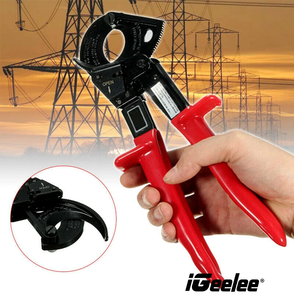 iGeelee  HS-325A-240mm²-Max-Electrical-Ratchet-Wire-Line-Cable