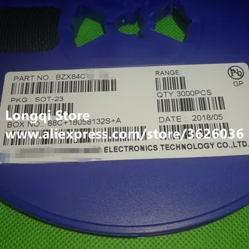 

100PCS BZX84C3V6 BZX84C3V9 BZX84C4V3 BZX84C4V7 BZX84C5V1 SOT-23 SOT23 3.6V 3.9V 4.3V 4.7V 5.1V Zener Diodes