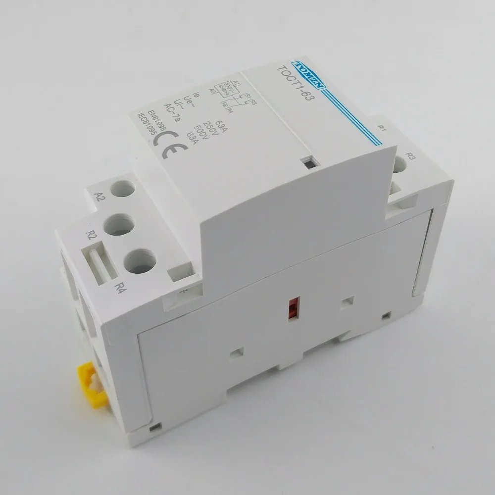 63a 220v 230v 50 60hz ac 2no ou 2nc ou 1no 1nc 04