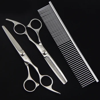 

pet hair scissors Dog shearing scissors suit Dog Grooming Tools Pet Supplies