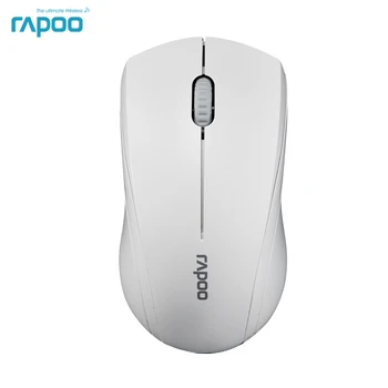 

Original Rapoo 1650 Silent Wireless Optical Mouse Click Noiseless Office Mice with 1000 DPI for Mac PC Laptop Computer Gamer