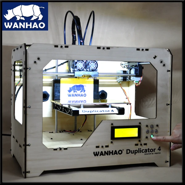 

3d printer duplicator 4 new version dual extruder ABS PLA
