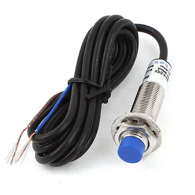 Индуктивный датчик приближения 4 мм, 2 провода, диаметр 12 мм