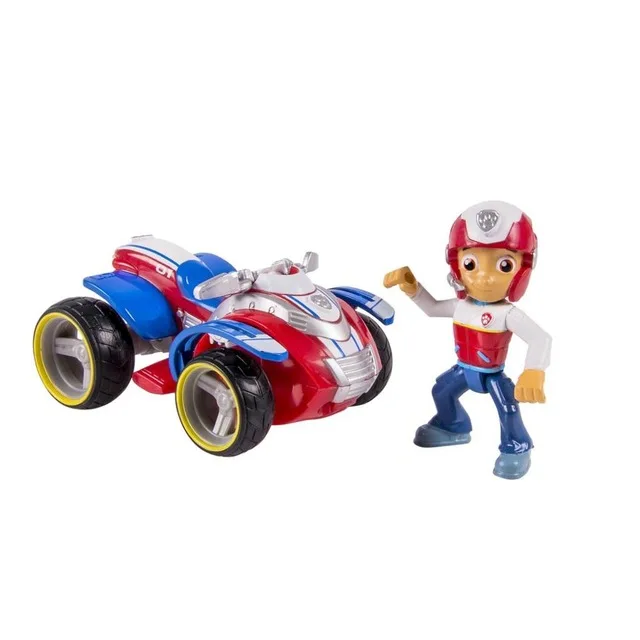 Paw Patrol Игрушечная машина Аполлон Супермен игрушечная собака Patrulla Canina фигурки аниме Pow Patrol Модель ПВХ игрушки для детей подарок - Цвет: Ryder