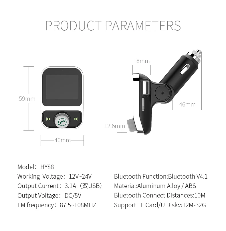 KORSEED FM передатчик автомобильный комплект беспроводной Bluetooth FM модулятор Handsfree авто MP3 аудио плеер двойной USB AUX Carkit для телефона