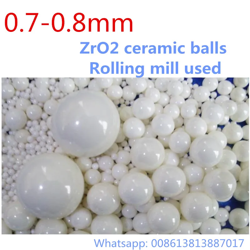 

1kg/lot 0.4~2.8mm ball ZrO2 ceramic balls Zirconia balls used for Planetary mill Agitating mill roller mill Sanding mill machine