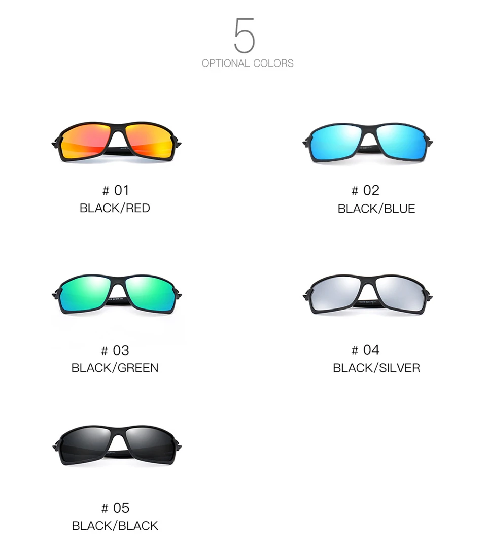 Поляризационные солнцезащитные очки, мужские очки для вождения, модные солнцезащитные очки для женщин, мужские спортивные очки, брендовые дизайнерские очки