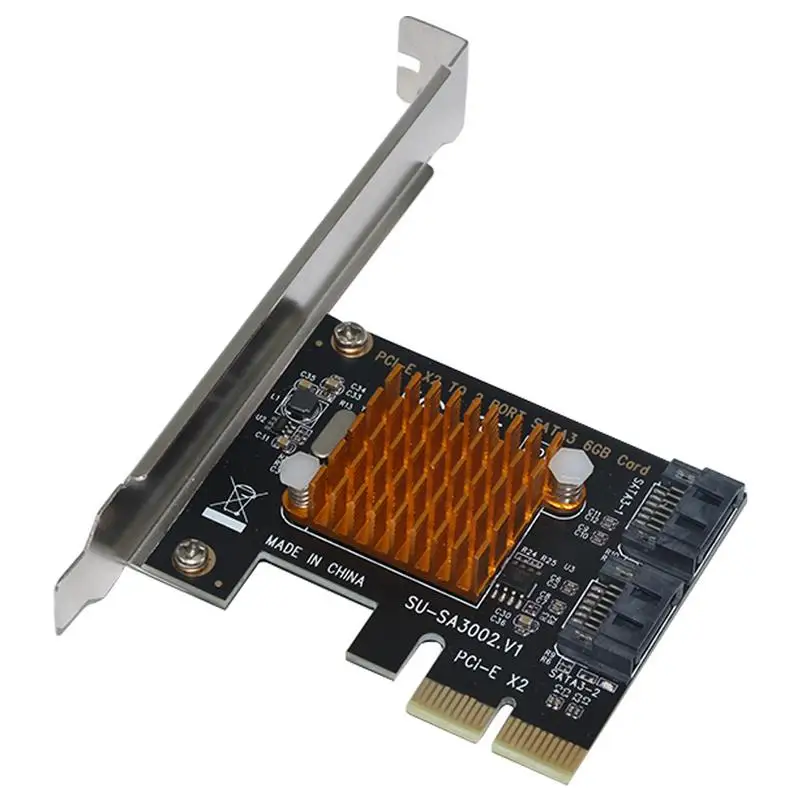 Плата расширения для интерфейса SA3002 ASM1062 PCI E к SATA 3 0 6GSATA3.0 карта жесткого