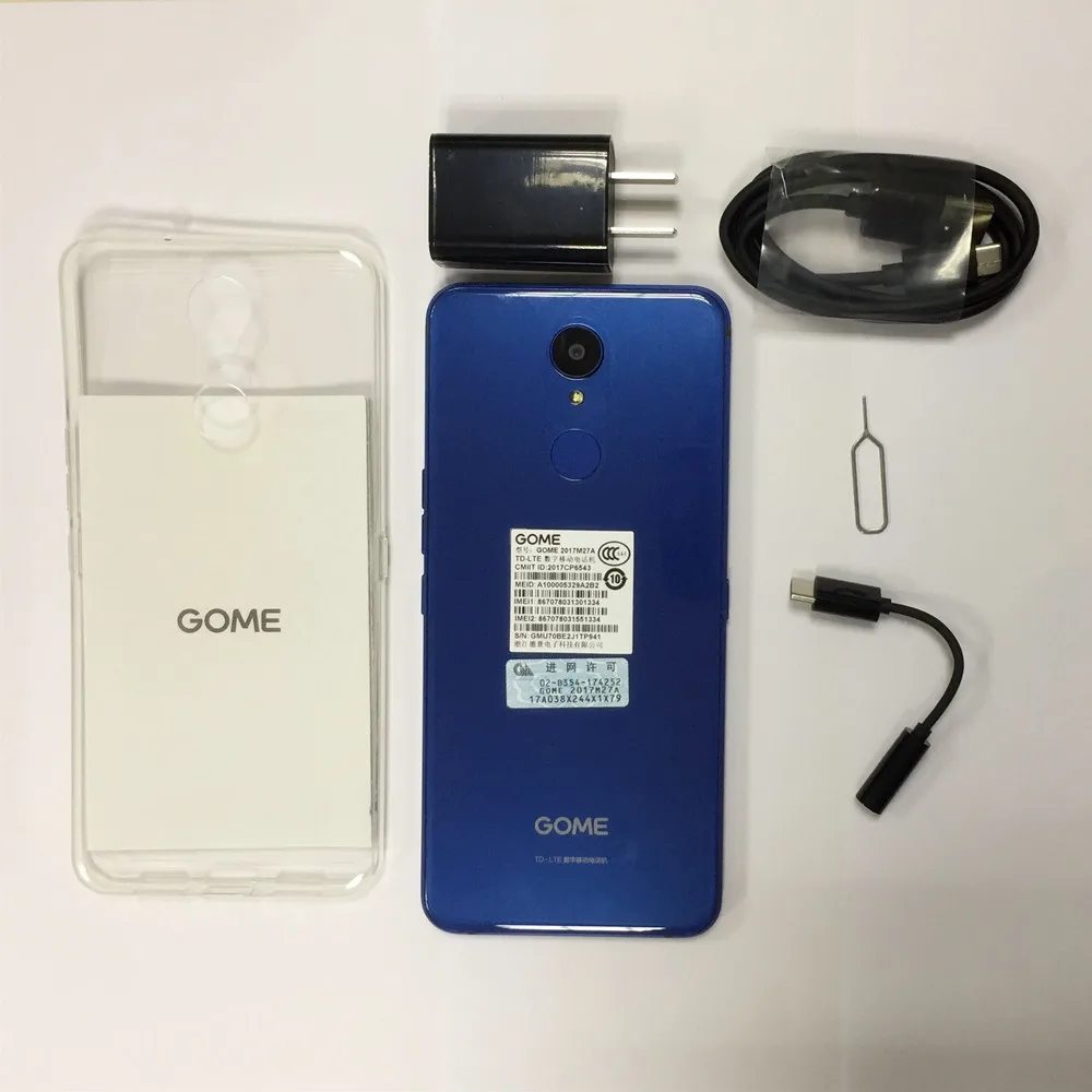 Gome U7 5,9" мобильный телефон MTK6757CD Восьмиядерный 13 МП 4 Гб+ 64 Гб 3050 мАч Android 7,1 OTG NFC отпечаток пальца 4G LTE сотовые телефоны