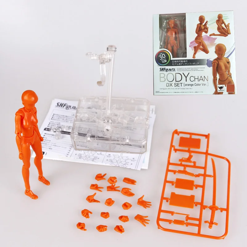 chengsenv4 Аниме Archetype He She Ferrite Figma подвижные тела Feminino Kun Body Chan ПВХ фигурка модель игрушки кукла для коллекционирования - Цвет: chengsenv4