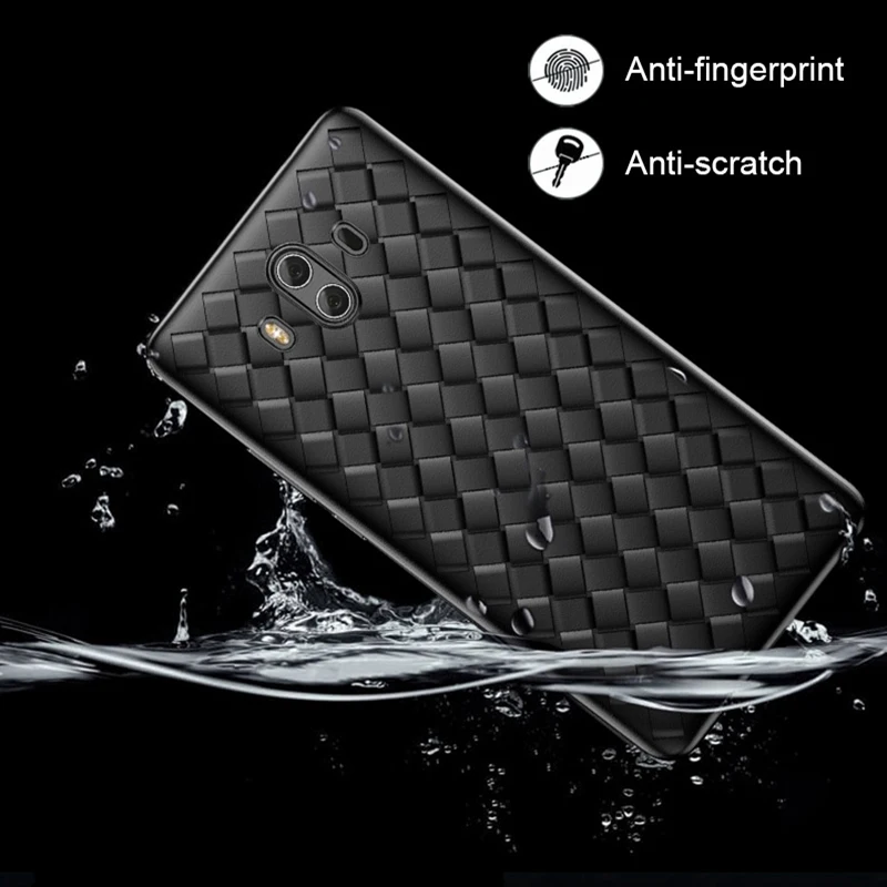 Мягкий плетеный чехол для Samsung S10 S8 S9 A6 A8 Plus S10E A3 A5 A7 J3 J5 J7 J2 2016 2017 Prime A9 J8 2018 Note 9 8