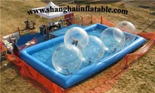 0.9mm PVC large pool outdoor inflatable swimming pool