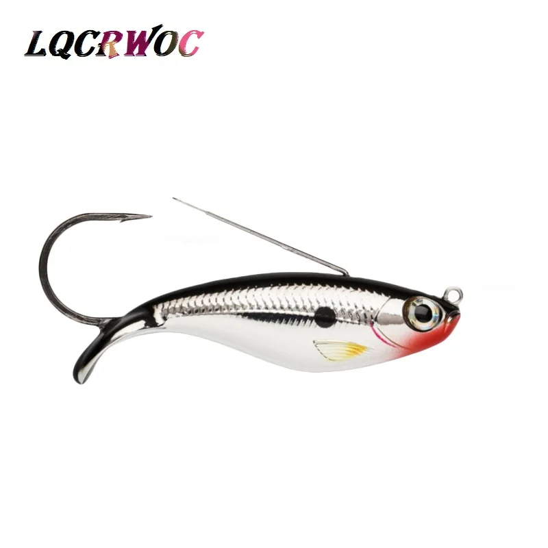 NEW Minnow 21g 85mm jig for fishing lure single hook spoon spinner crank swim jerk bait wobblers jigging pesca isca artificial