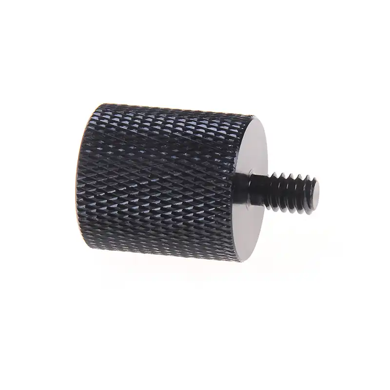 Black YUIO® Aluminum Alloy 5/8 to 1/4 Adapter Screws Mic Converter Microphone Bracket Conversion Three Tripod Adapter Portable Black YUIO® Aluminum Alloy 5/8 to 1/4 Adapter Screws Mic Converter Microphone Bracket Conversion Three Tripod Adapter Portable