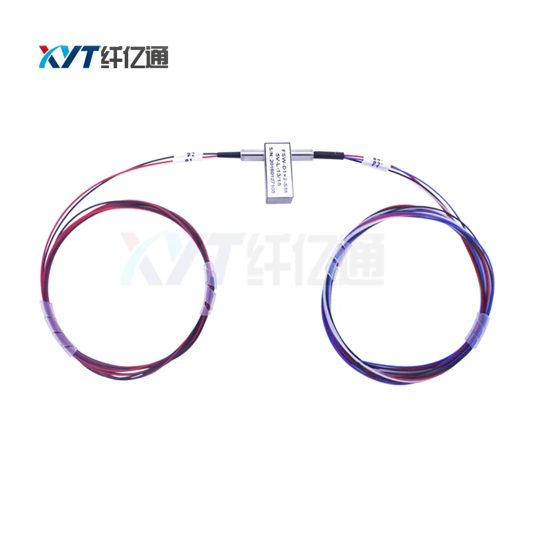 

Fiber Line / Network Monitoring Optic Switch 1260~1650nm 1x1 Fiber Optic Switch SC APC Connector