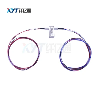 

Fiber Line / Network Monitoring Optic Switch 1260~1650nm 1x1 Fiber Optic Switch SC APC Connector