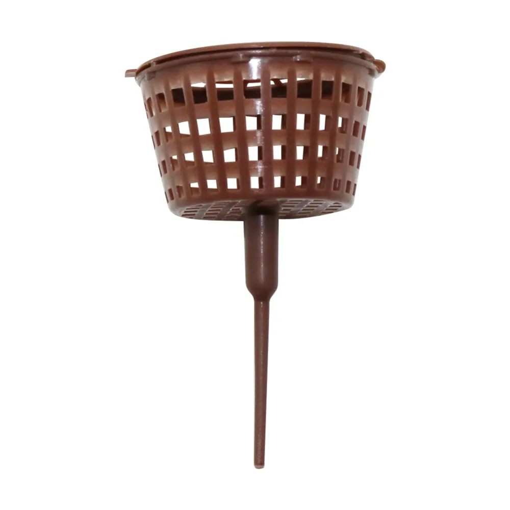 Planting Fertilizer Baskets Bonsai Tool Automatic fertilization Plastic Cover Basket Box Dome Case Agriculture tools 10 Pcs hanging basket flowers