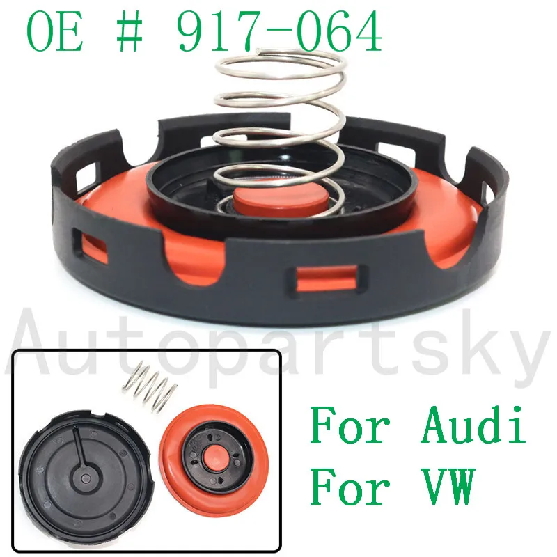 

[ From USA to USA ] For Volkswagen BEETLE for JETTA PASSAT for AUDI A4 QUATTRO GOLF TT PCV Diaphragm Part # 917-064 917064