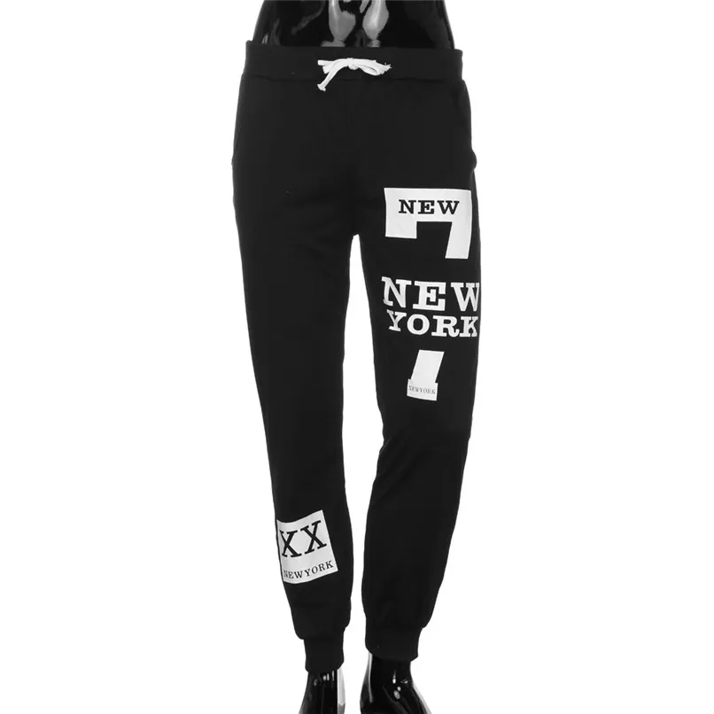Мужские модные длинные спортивные штаны, повседневные спортивные эластичные хлопковые брюки для спортзала, спортивные штаны, Слаксы для бега, пробежки, брюки# F40OT31 - Цвет: Black