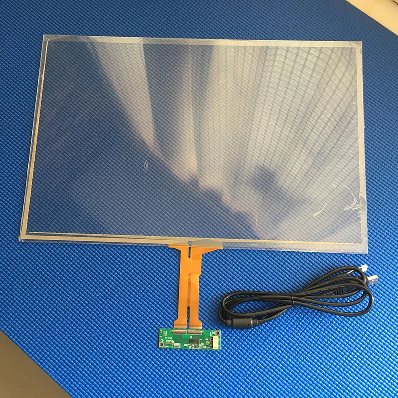 

15.6 inch Multi Capacitive Touch Screen USB Touch Screen Overlay Panel Kit 10 Points Touch