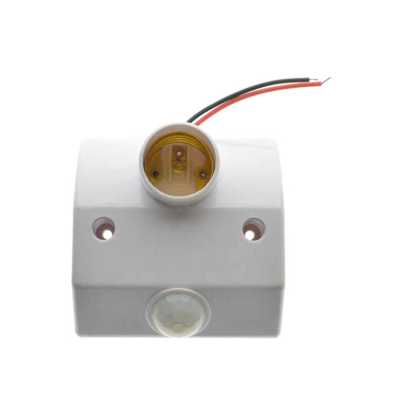E27110/220 В инфракрасный датчик движения автоматический светильник с держателем лампы автоматический светильник для лампы Индукционная лампа для человеческого тела