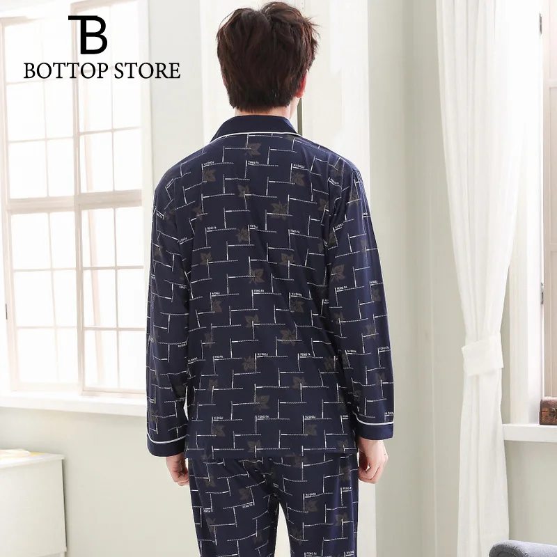Мужская пижама для мужчин спальный пижамный комплект человек Домашняя одежда мужской сна топы Корректирующие + брюки для девочек гей