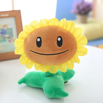 21 стиль Растения против Зомби Плюшевые игрушки 20-30 см Растения против Зомби мягкие плюшевые игрушки куклы детские игрушки для детей Подарки для вечерние игрушки - Цвет: Sunflower