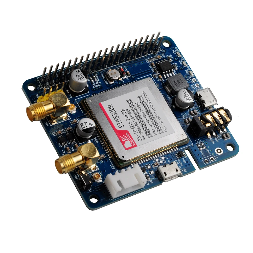 Raspberry PI RPI SIM5320A 3g GSM GPRS gps Плата расширения WCDMA+ HSDPA 3 канал релейная плата DIYmall