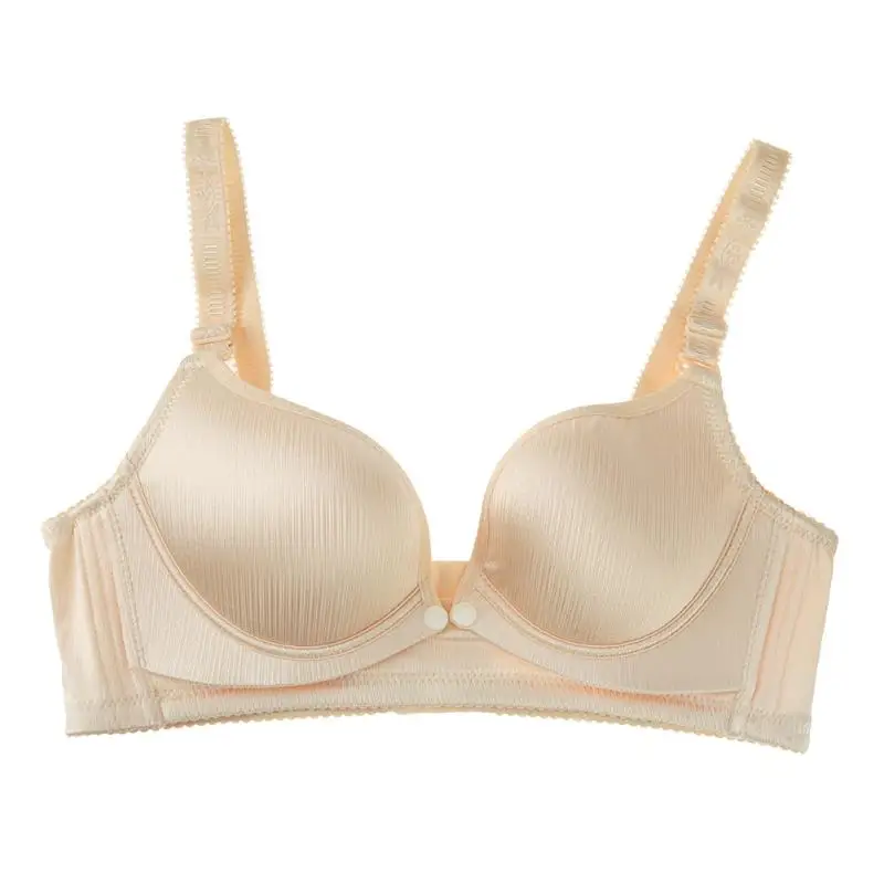 Breastfeeding Maternity Nursing Bra Women Front Hasp Wireless Bra