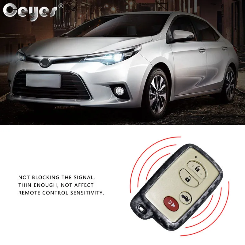 Carbon fiber key cover for TOYOTA (4)