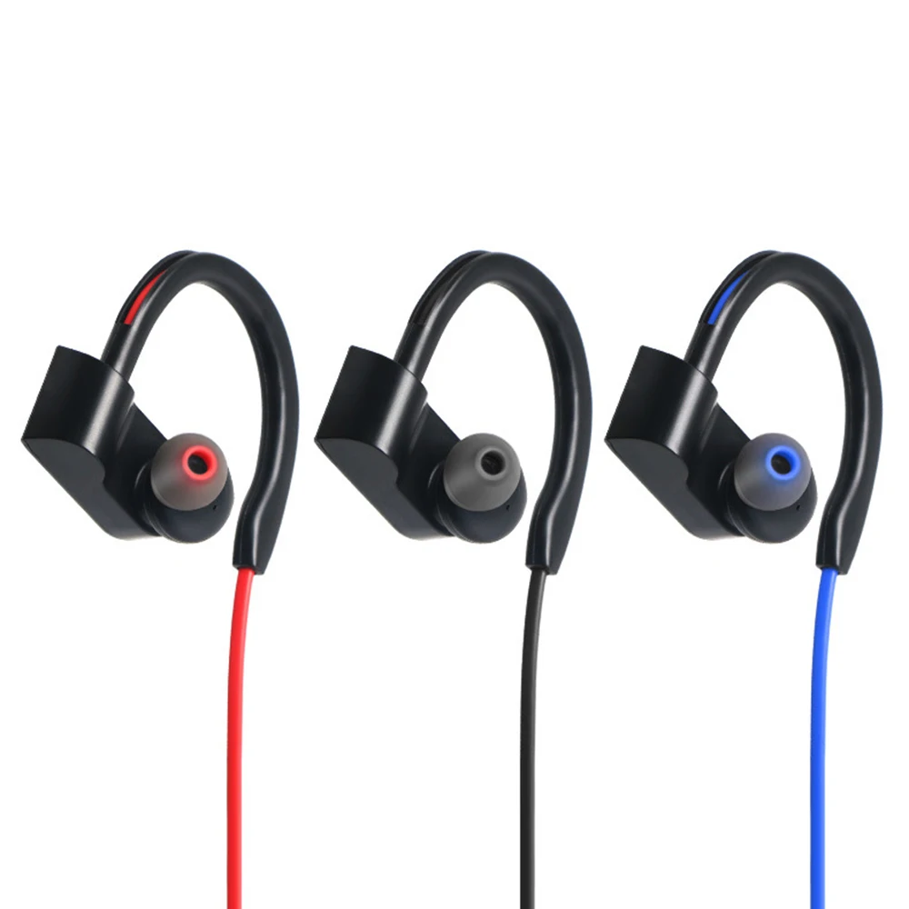Bluetooth Earphone Wireless Headphones Bluetooth Sport Headset Sweatproof Earbuds Bass Noise Cancelling With Mic