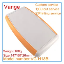 1 шт./лот распределительная коробка крышка аккумулятора 147*90*26 мм ABS пластиковые корпусы для устройств с резиновой крышкой для пульта дистанционного управления контрольный прибор