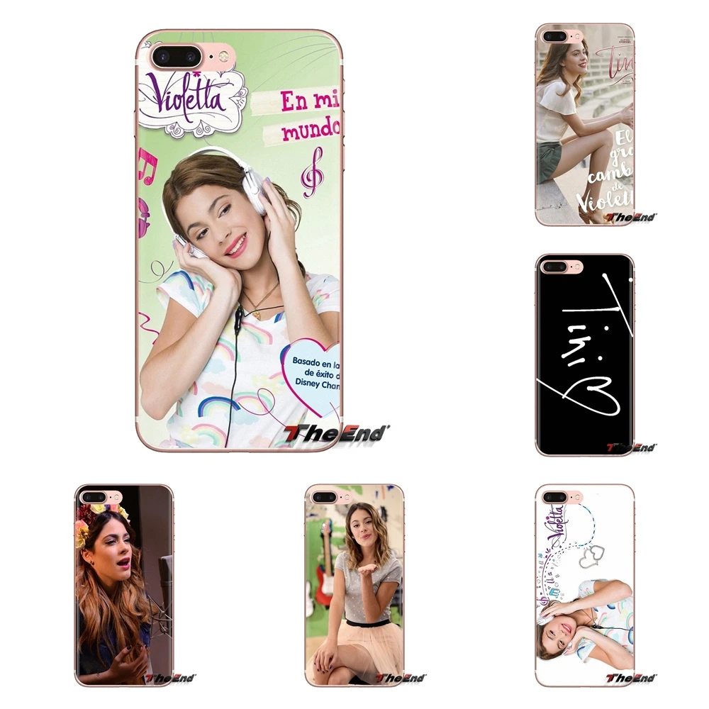 Violetta Martina Stoessel для Samsung Galaxy A3 A5 A7 A9 A8 Star A6 Plus 2018 2015 2016 2017 прозрачные мягкие чехлы |