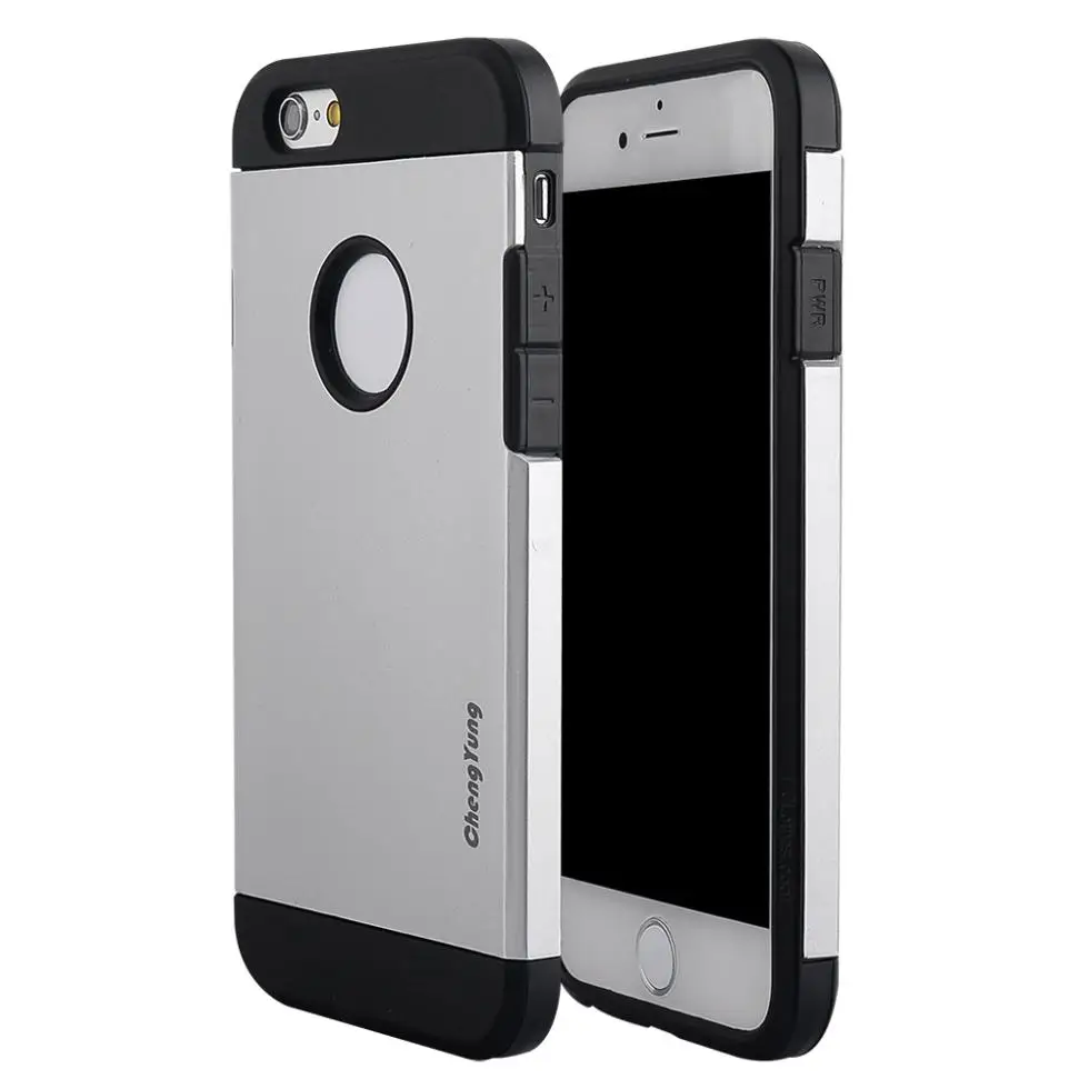 Горячая распродажа мода марка дизайн тонкий броня чехол для iphone 6 5 5S задняя