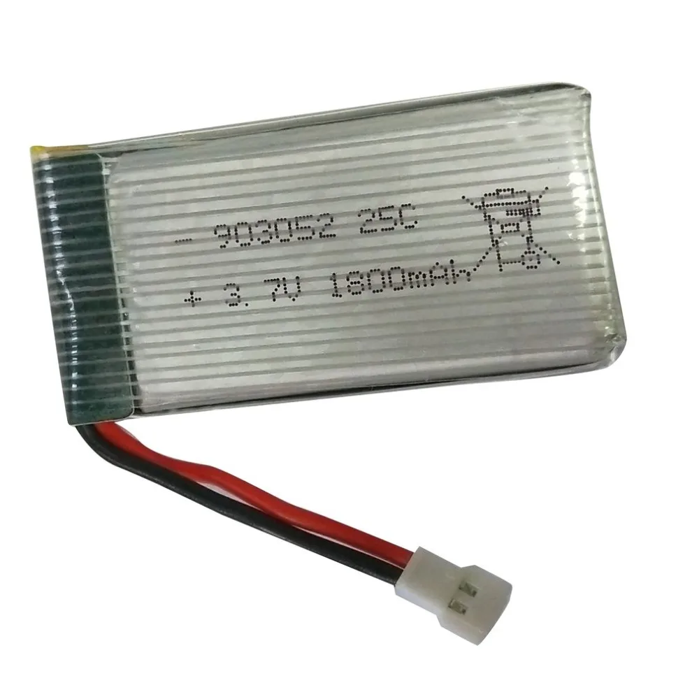 

3.7v 1800mAh Lithium Battery For KY101S Drone 903052 25C Long Flight Time Lithium Polymer Rechargeable Battery Drone Accessories